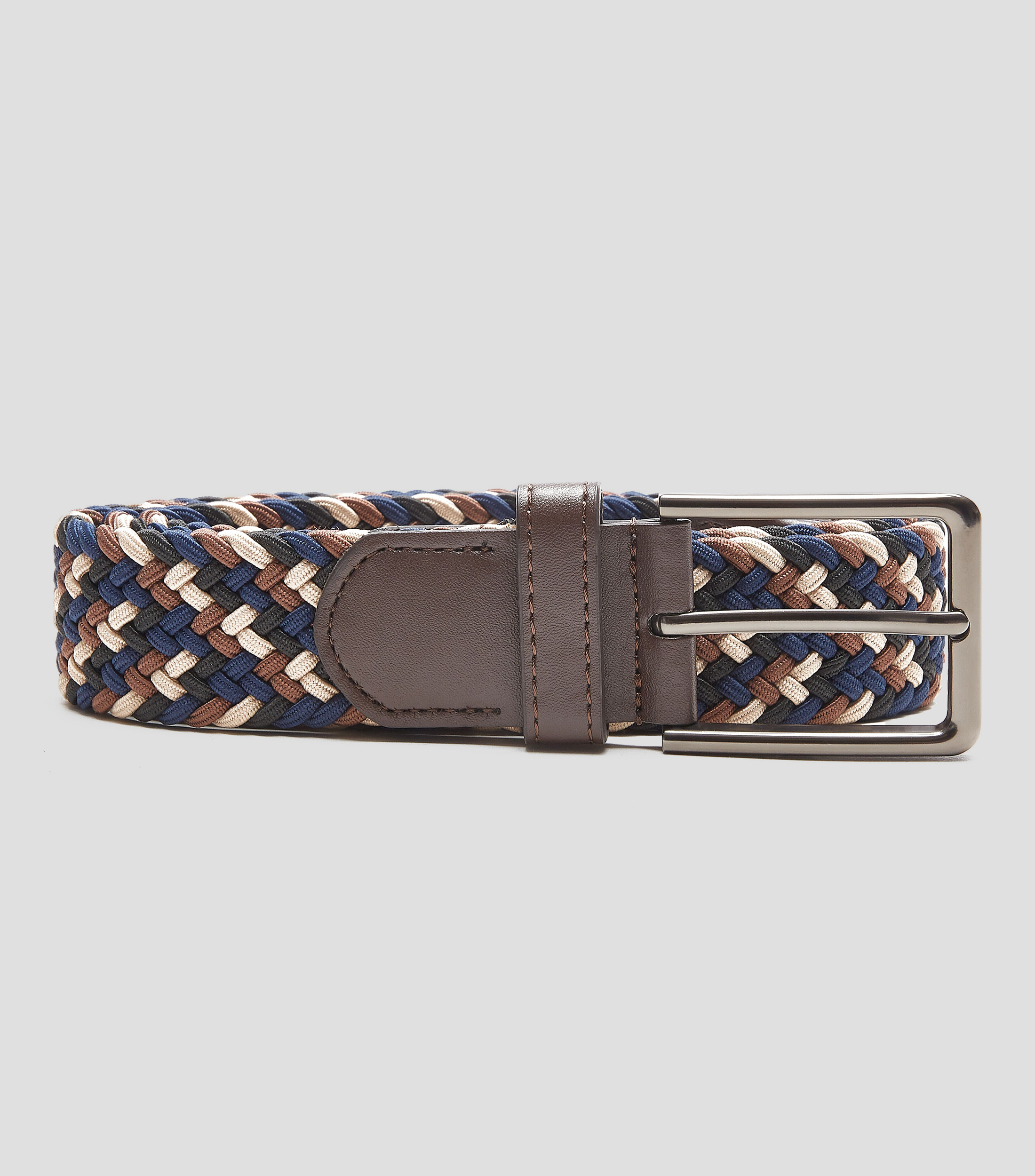 Hickok Cinturón en textil multicolor con trenzado Hombre El Palacio